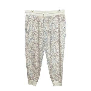 Leopard Print Jogger Lounge Pants XL